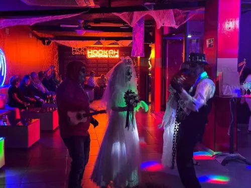 Unique party atmosphere